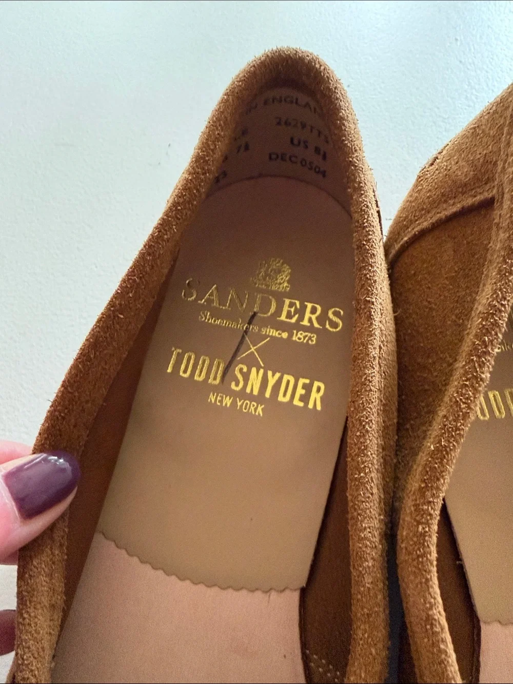 Todd Snyder suede penny